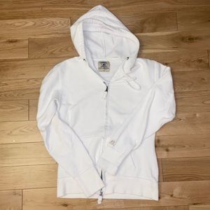 RUSSEL ATHLETIC WHITE ZIP UP